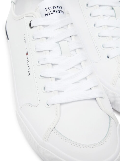 CORE CORPORATE Baskets en cuir blanc - Chaussures Homme