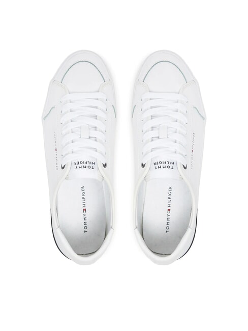 CORE CORPORATE Baskets en cuir blanc - Chaussures Homme