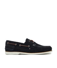 TOMMY HILFIGER TH BOAT CORE Mocassins en cuir su&eacute;d&eacute; - Chaussures Homme