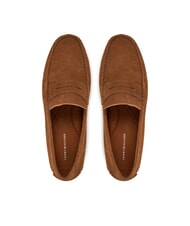 TOMMY HILFIGER CASUAL DRIVER Mocassins en cuir su&eacute;d&eacute; cocotiers - Chaussures Homme - 4