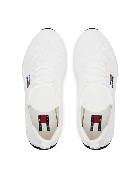 THJ KNITTED Baskets en tissu &eacute;cru - Chaussures Homme