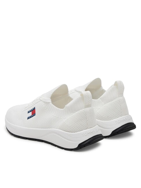 THJ KNITTED Baskets en tissu &eacute;cru - Chaussures Homme