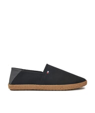 TOMMY HILFIGER TH Espadrilles en toile noir - Chaussures Homme - 2