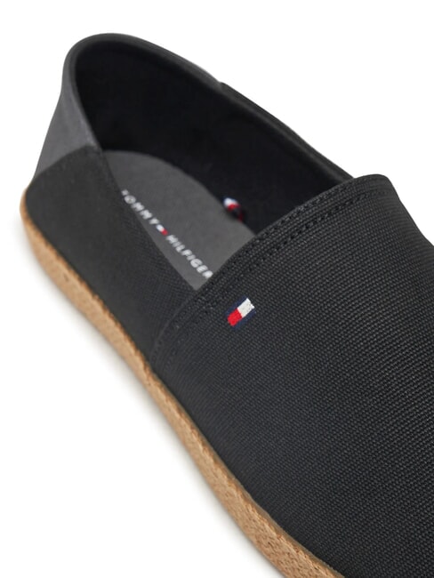 TH Espadrilles en toile noir - Chaussures Homme