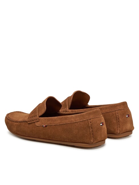 CASUAL DRIVER Mocassins en cuir su&eacute;d&eacute; cocotiers - Chaussures Homme
