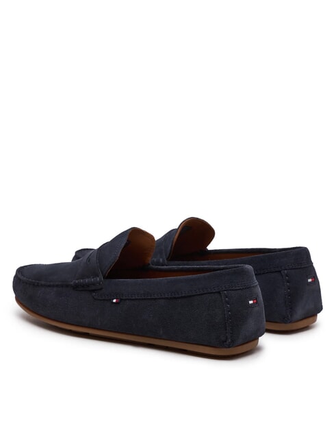 CASUAL DRIVER Mocassins en cuir su&eacute;d&eacute; ciel du d&eacute;sert - Chaussures Homme