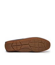TOMMY HILFIGER CASUAL DRIVER Mocassins en cuir su&eacute;d&eacute; ciel du d&eacute;sert - Chaussures Homme - 7