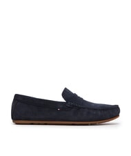 TOMMY HILFIGER CASUAL DRIVER Mocassins en cuir su&eacute;d&eacute; - Chaussures Homme