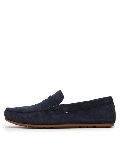 CASUAL DRIVER Mocassins en cuir su&eacute;d&eacute; ciel du d&eacute;sert - Chaussures Homme