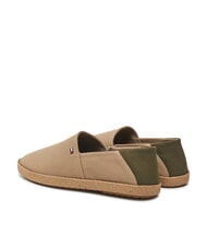 TOMMY HILFIGER TH Espadrilles en toile beige - Chaussures Homme - 5