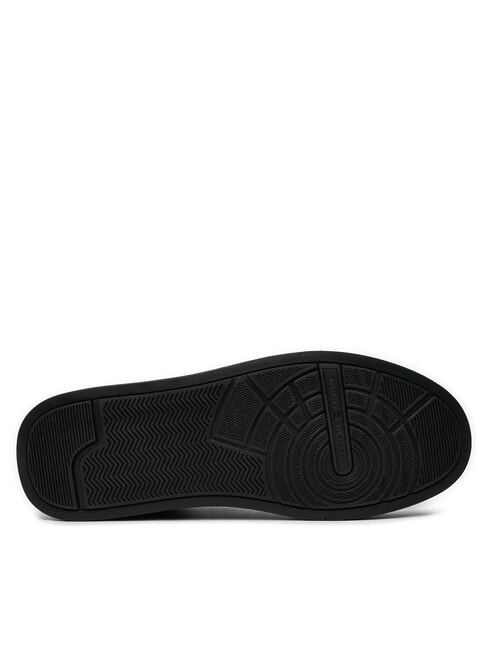 COURT BETTER Baskets en cuir noir - Chaussures Homme