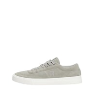 TOMMY HILFIGER TH CUPSET SUEDE Baskets en cuir argent antique - Chaussures Homme - 2
