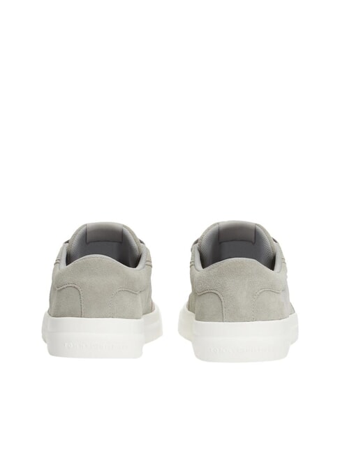 TH CUPSET SUEDE Baskets en cuir argent antique - Chaussures Homme