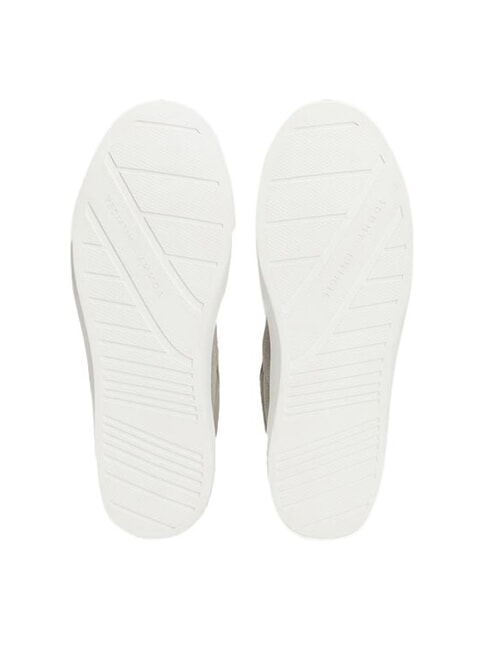 TH CUPSET SUEDE Baskets en cuir argent antique - Chaussures Homme