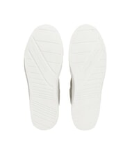 TOMMY HILFIGER TH CUPSET SUEDE Baskets en cuir argent antique - Chaussures Homme - 7