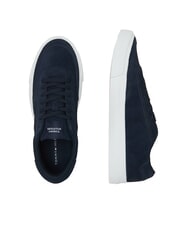 TOMMY HILFIGER TH CUPSET SUEDE Baskets en cuir ciel du d&eacute;sert - Chaussures Homme - 3