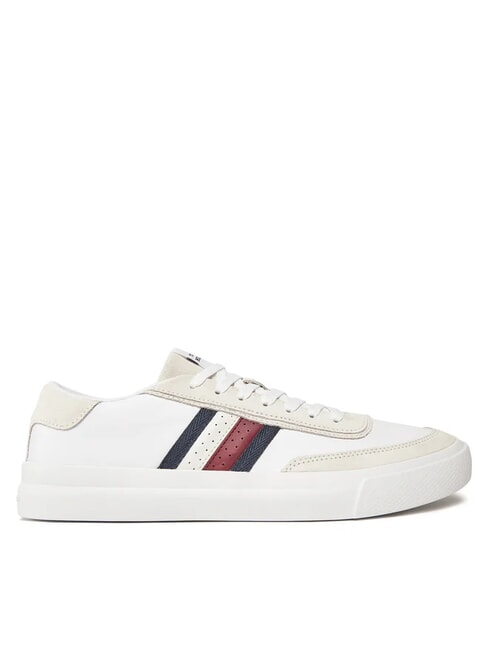 TH CUPSET Baskets en cuir blanc - Chaussures Homme