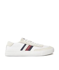 TOMMY HILFIGER TH CUPSET Baskets en cuir blanc - Chaussures Homme - 2