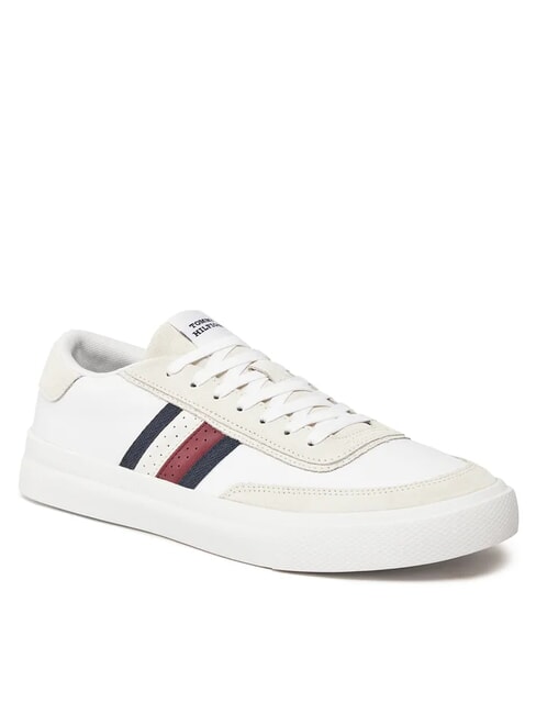 TH CUPSET Baskets en cuir blanc - Chaussures Homme