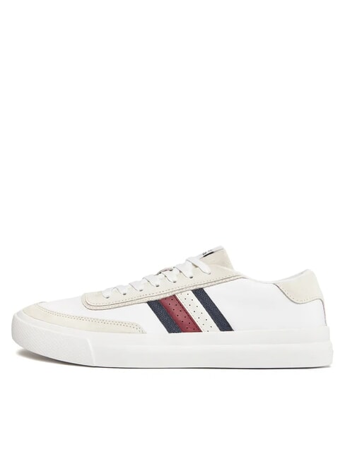 TH CUPSET Baskets en cuir blanc - Chaussures Homme