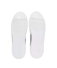 TOMMY HILFIGER LIGHT CUPSOLE MIX Baskets en cuir marine nuit noire - Chaussures Homme - 5