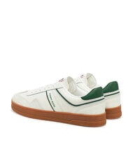 TOMMY HILFIGER TH GREENWICH Baskets en cuir ivoire - Chaussures Homme - 5