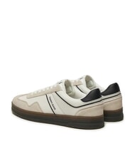 TOMMY HILFIGER TH GREENWICH Baskets en cuir noir - Chaussures Homme - 5