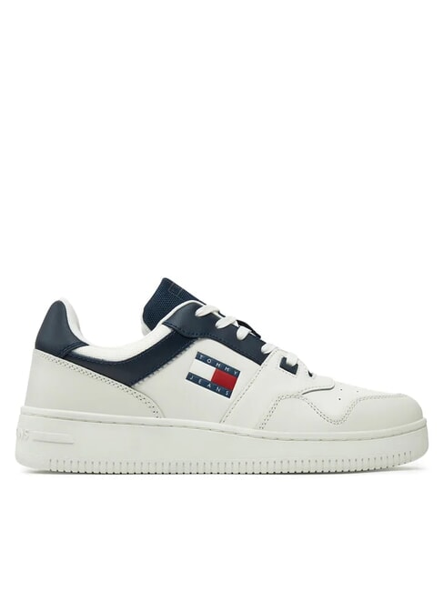 TOMMY JEANS Retro Basket  Calvin Navy - Chaussures Homme