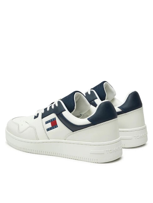 TOMMY JEANS Retro Basket  Calvin Navy - Chaussures Homme