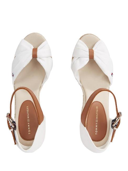 BASIC BASIC Sandales hautes &agrave; bout ouvert &eacute;crue - Chaussures Femme