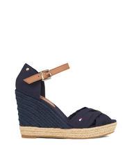 TOMMY HILFIGER BASIC BASIC Sandales hautes &agrave; bout ouvert bleu de l'espace - Chaussures Femme - 2