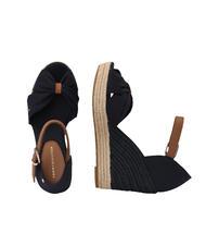 TOMMY HILFIGER BASIC BASIC Sandales hautes &agrave; bout ouvert bleu de l'espace - Chaussures Femme - 4