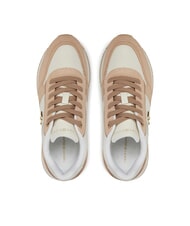 TOMMY HILFIGER TH FASHION Baskets Runner blanc &eacute;clatant - Chaussures Femme - 4