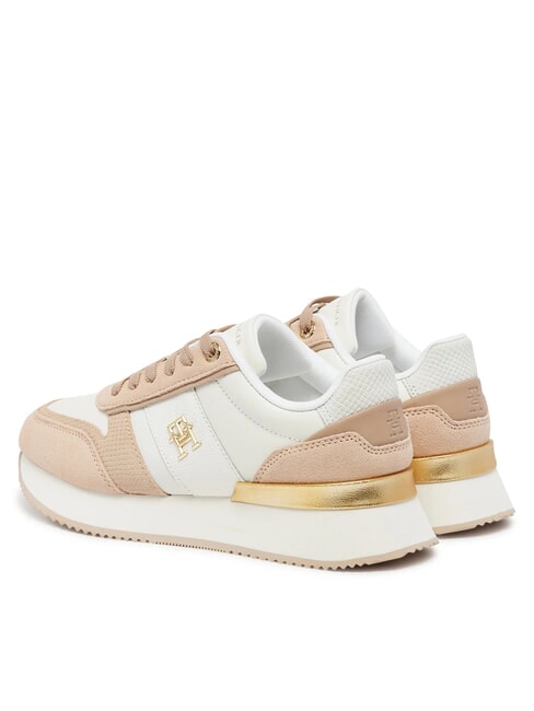 TH FASHION Baskets Runner blanc &eacute;clatant - Chaussures Femme