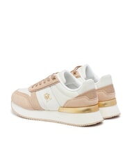 TOMMY HILFIGER TH FASHION Baskets Runner blanc &eacute;clatant - Chaussures Femme - 5