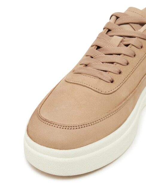 MODERN COURT Baskets en cuir pour femmes argile - Chaussures Femme