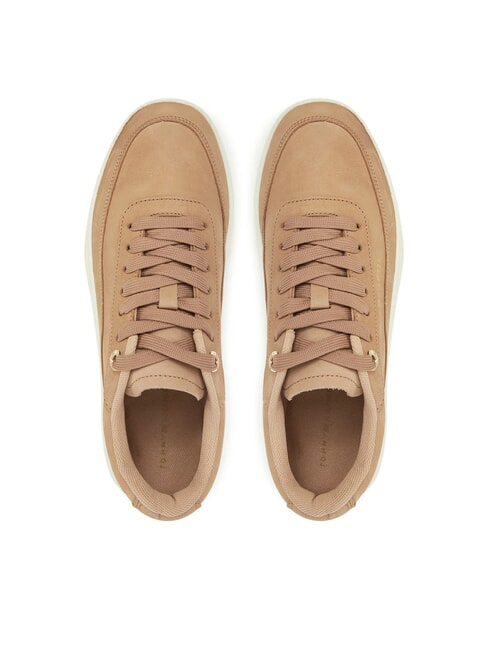 MODERN COURT Baskets en cuir pour femmes argile - Chaussures Femme
