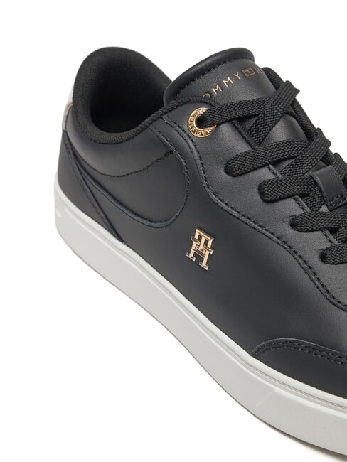 ESSENTIAL CHIC COURT Baskets en cuir pour femmes noir - Chaussures Femme