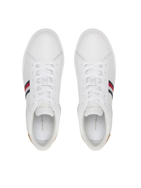 ESSENTIAL COURT Baskets en cuir pour femmes blanc - Chaussures Femme
