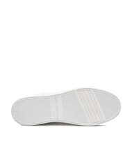 TOMMY HILFIGER ESSENTIAL COURT Baskets en cuir pour femmes blanc - Chaussures Femme - 6