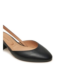 TOMMY HILFIGER ELEGANT Escarpins &agrave; bride arri&egrave;re en cuir noir - Chaussures Femme - 3