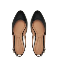 TOMMY HILFIGER ELEGANT Escarpins &agrave; bride arri&egrave;re en cuir noir - Chaussures Femme - 5