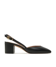TOMMY HILFIGER ELEGANT Escarpins &agrave; bride arri&egrave;re en cuir noir - Chaussures Femme - 2