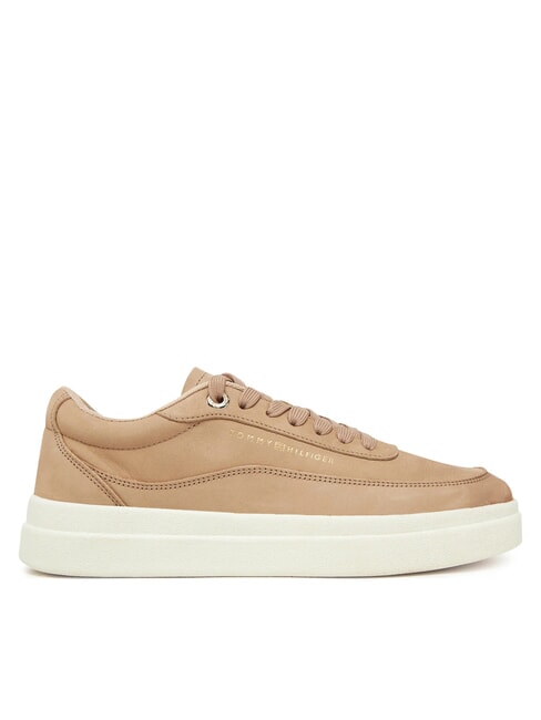 MODERN COURT Baskets en cuir pour femmes argile - Chaussures Femme