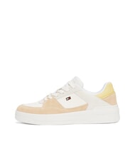 TOMMY HILFIGER BASKET MIX Baskets pour femmes galet ancien blanc/argileux - Chaussures Femme - 2