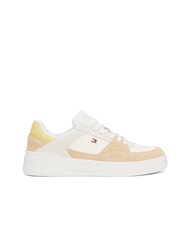 TOMMY HILFIGER BASKET MIX Baskets pour femmes galet ancien blanc/argileux - Chaussures Femme - 3