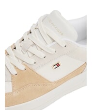 TOMMY HILFIGER BASKET MIX Baskets pour femmes galet ancien blanc/argileux - Chaussures Femme - 4