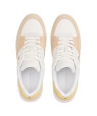 TOMMY HILFIGER BASKET MIX Baskets pour femmes galet ancien blanc/argileux - Chaussures Femme - 5