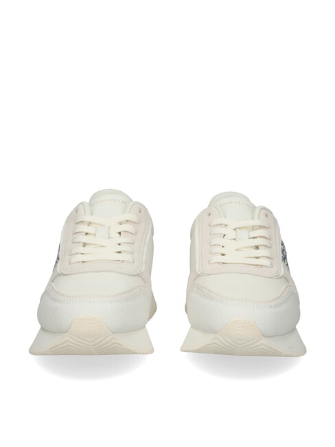 LUX MONOGRAM Baskets pour femmes &eacute;cru - Chaussures Femme