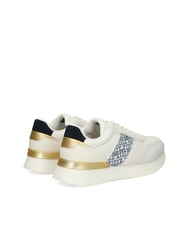 TOMMY HILFIGER LUX MONOGRAM Baskets pour femmes &eacute;cru - Chaussures Femme - 6